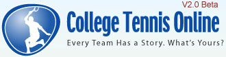 College Tennis Online