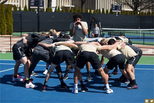 Wake Forest University Men's Tennis